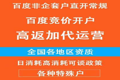 竞价广告端口开户的实战效果